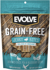 Evolve Snack Grain Free Yerky Pato para Perro 340gr